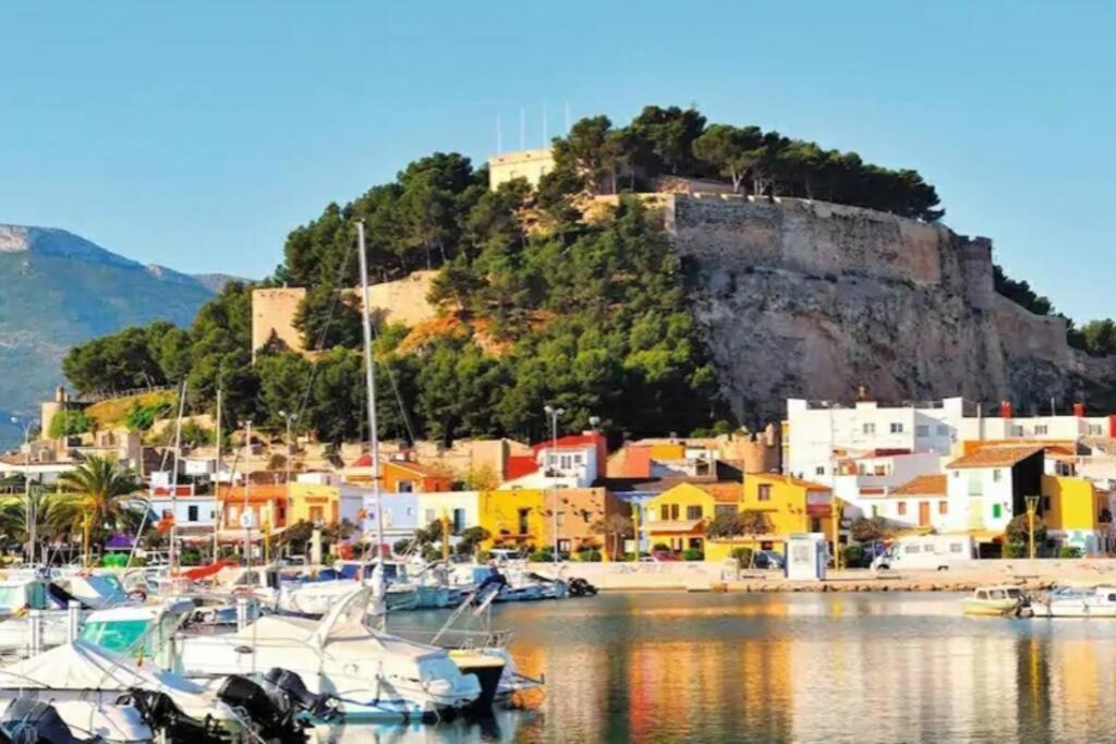 Lovely Apartment Denia, Piscina, Jacuzzi, Padel, Parking 外观 照片
