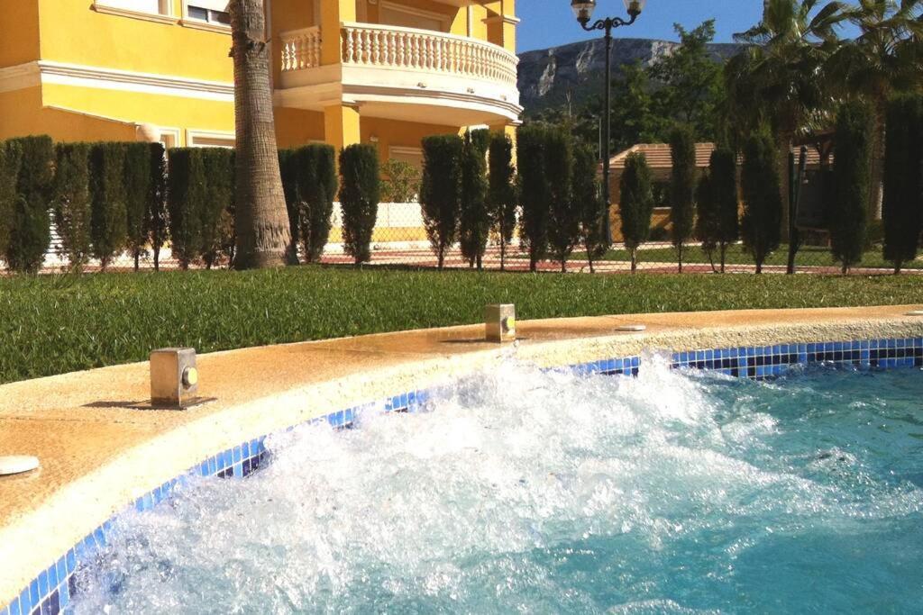 Lovely Apartment Denia, Piscina, Jacuzzi, Padel, Parking 外观 照片