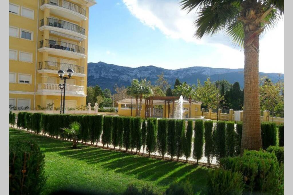 Lovely Apartment Denia, Piscina, Jacuzzi, Padel, Parking 外观 照片